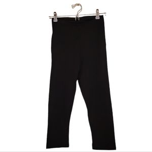Black H&M Women's Maternity Capri Leggings